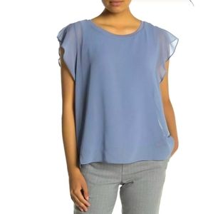 Philosophy Ruffled Sleeve Blouse